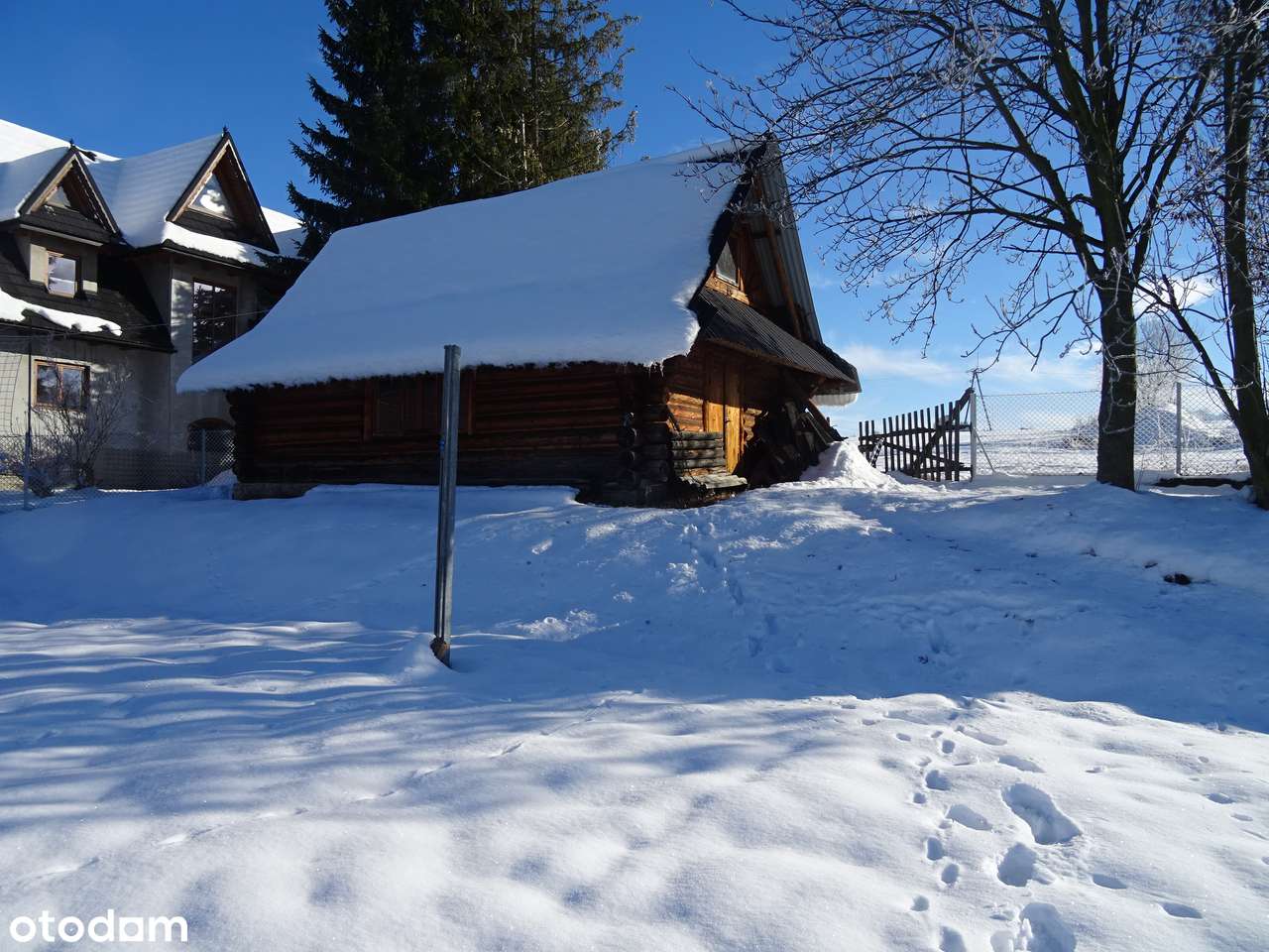 Poronin Zakopane widok Tatry pensjonat 1000  m2 duża działka - Pełny obrazek: 4/16