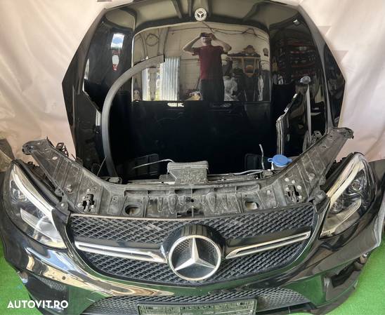Mercedes GLE Coupe W292 Fata completa Trager cu radiatoare Faruri Bara - 4
