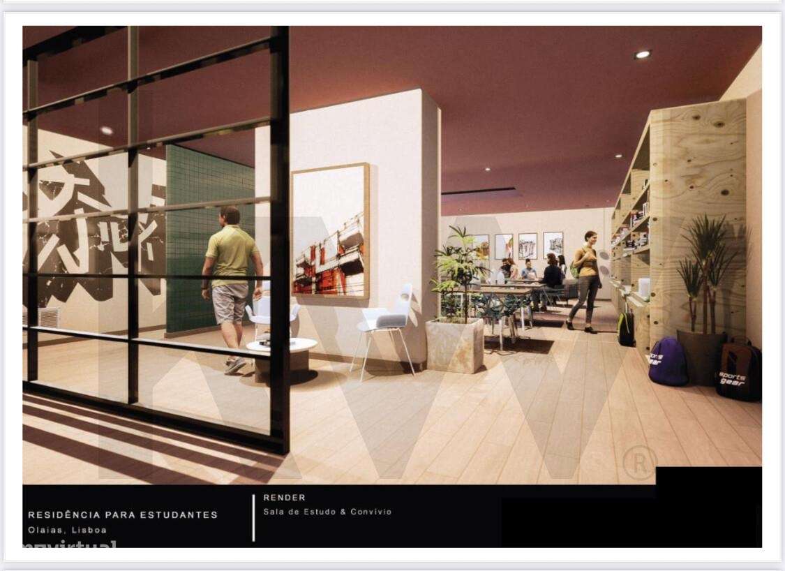 Prédio com projeto aprovado para Residência de Estudantes Areeiro-Olai - Grande imagem: 5/14