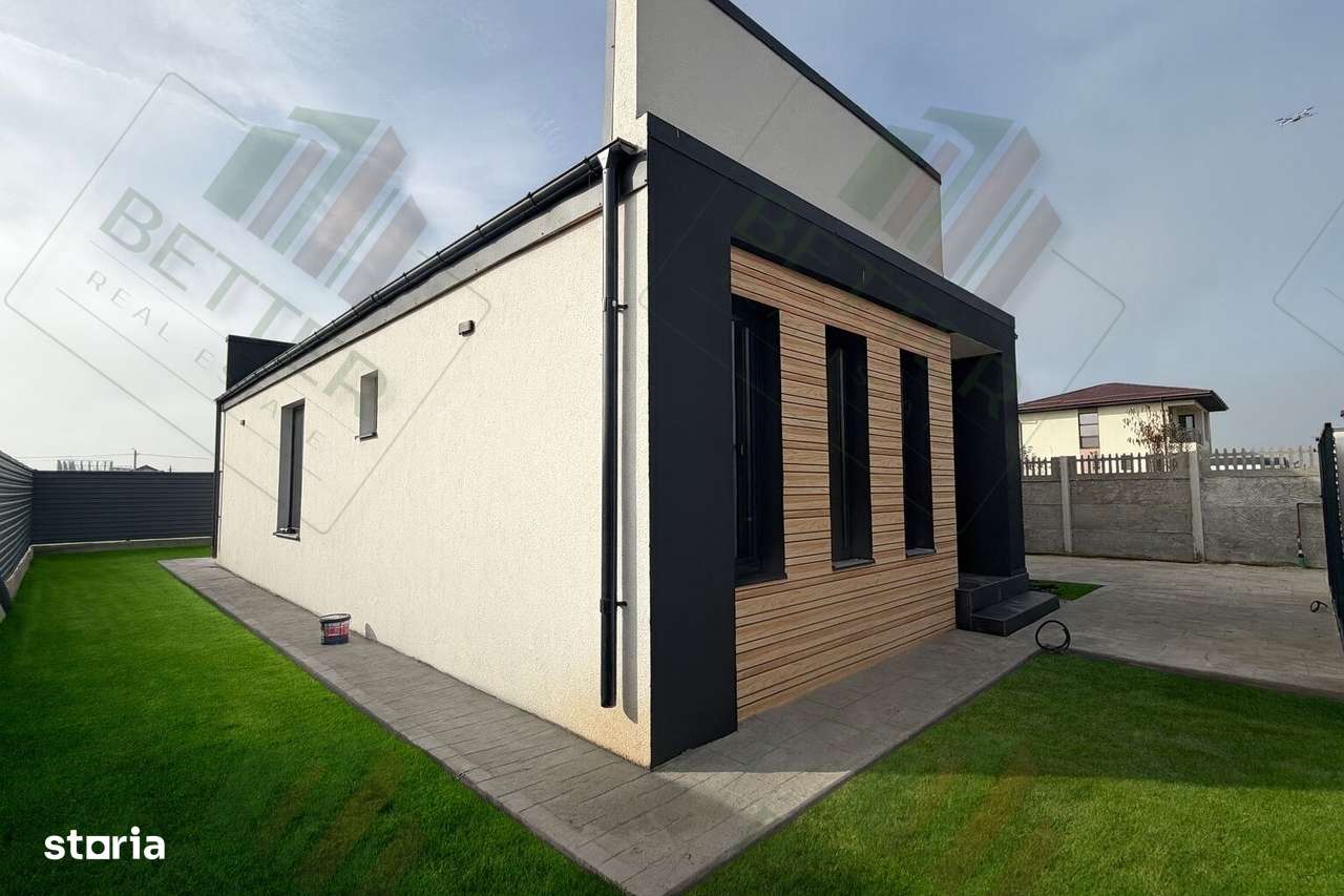 Casă tip parter modernă – 4 camere | teren 360 mp – Comuna Berceni-5