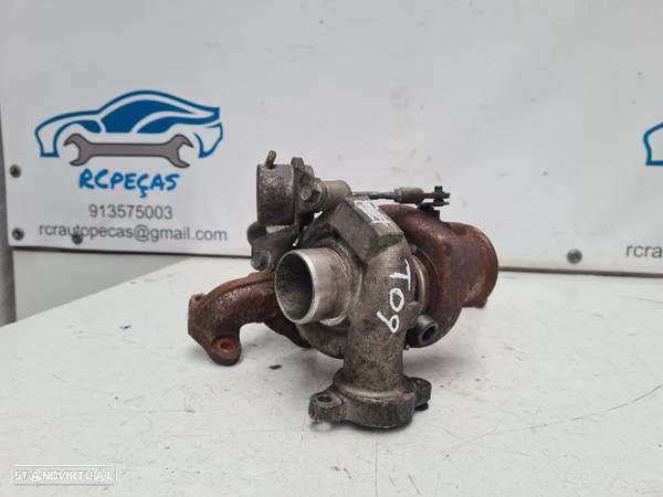 TURBO ORIGINAL TD025S206T4 9682881380 072755590 PEUGEOT 307 BREAK 1.6 HDI PARTNER BERLINGO C3 C4 - 1