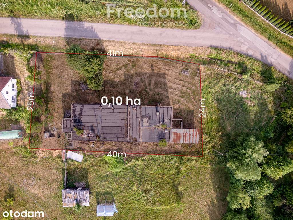 Działka z lokalem na sprzedaż, blisko autostradyA4 - Pełny obrazek: 5/7