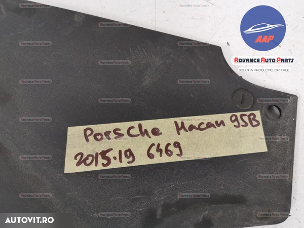 Acoperire motor Porsche Macan 95B an 2015-2019 original in stare buna - 5