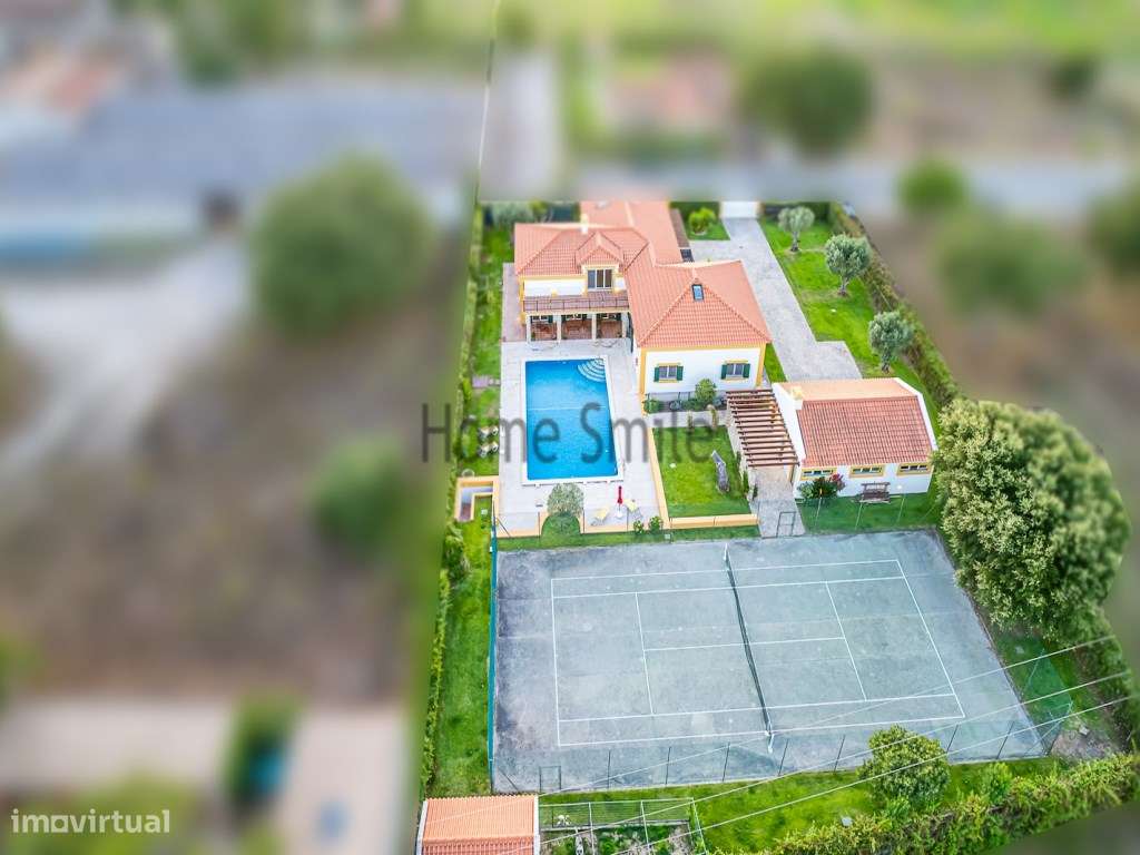 MORADIA LUXO STO ESTEVÃO. PISCINA. GARAGEM. COURT TÉNIS-55