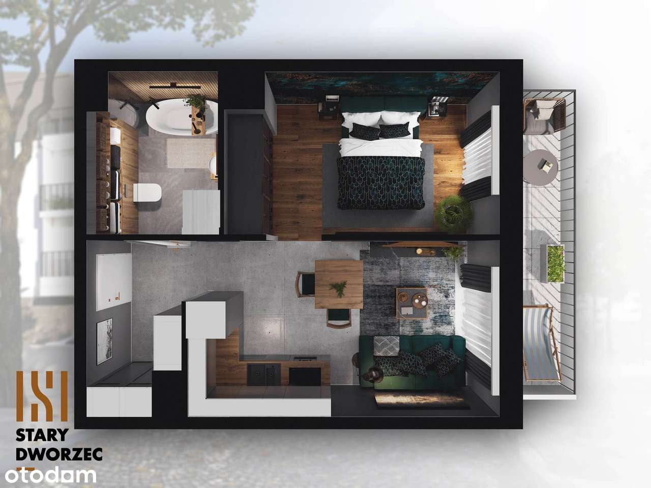 Stary Dworzec - M 52B - Pełny obrazek: 2/9