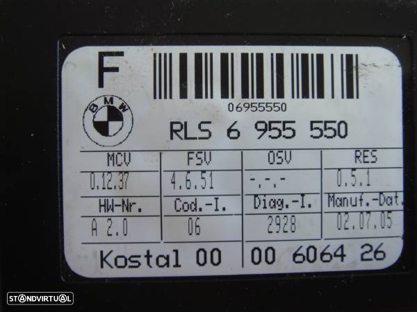 Sensor De Chuva Bmw 1 (E87) - 3