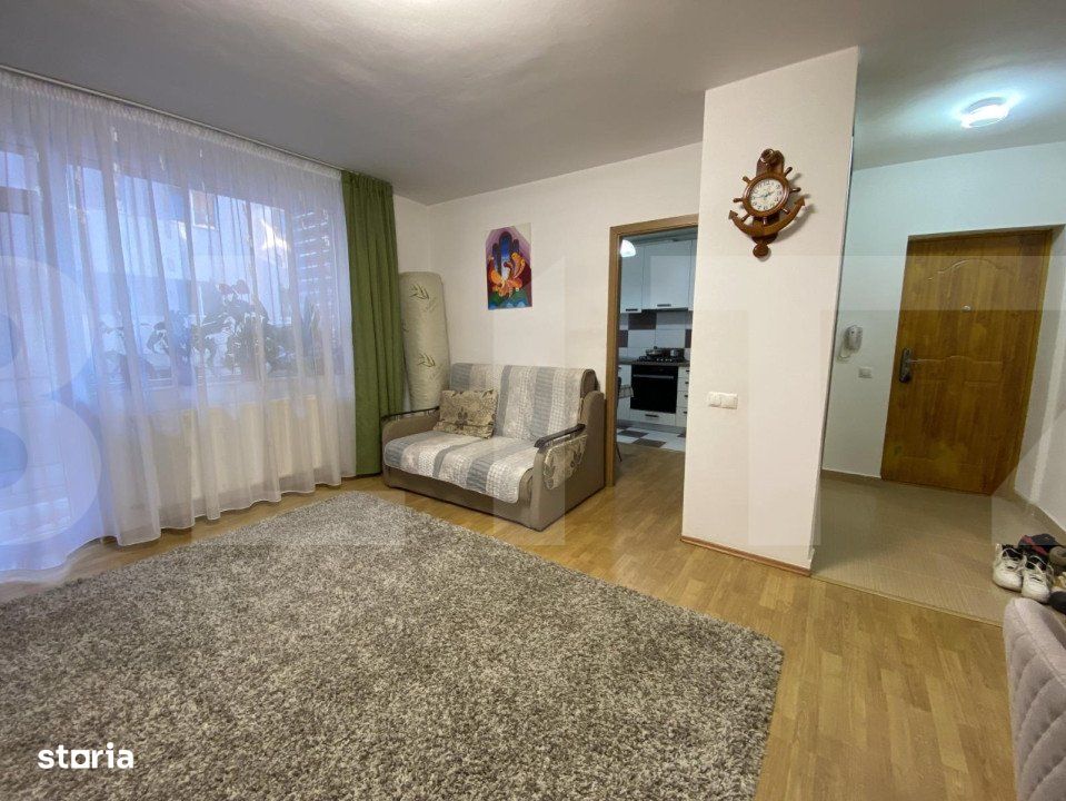 Apartament la cheie: 2 camere, 50 mp utili, balcon, parcare, zona Penn