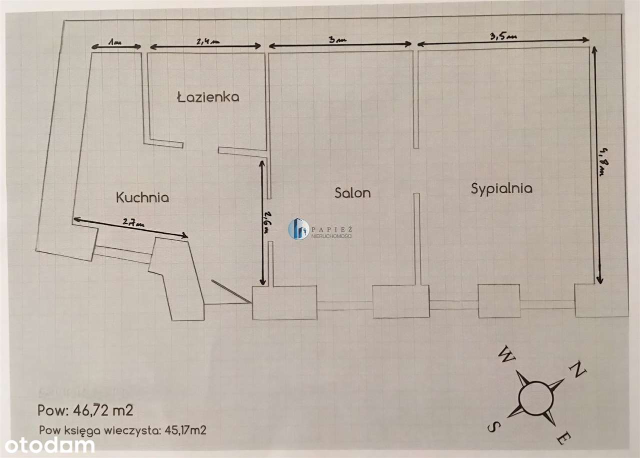 Mińska/Kamionkowska - 2  ciche pokoje z wyj-13