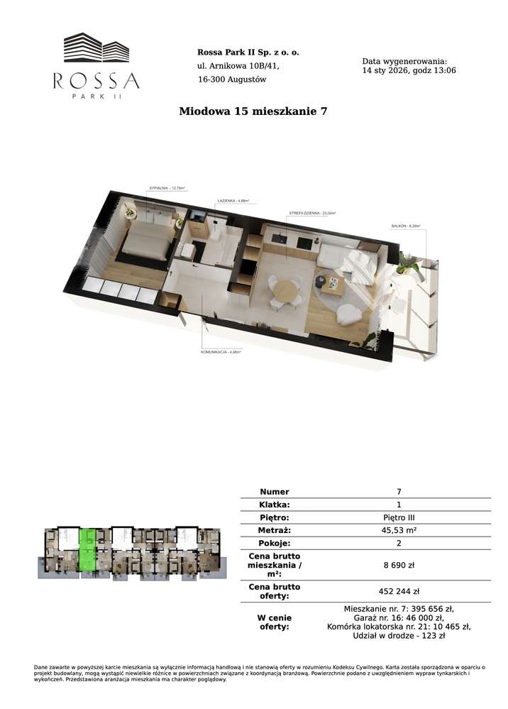 Miodowa 15 - M7 - Widok 5