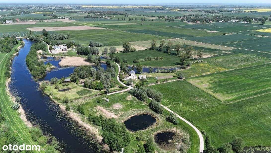 Tujsk działka budowlana nad rzeką-1