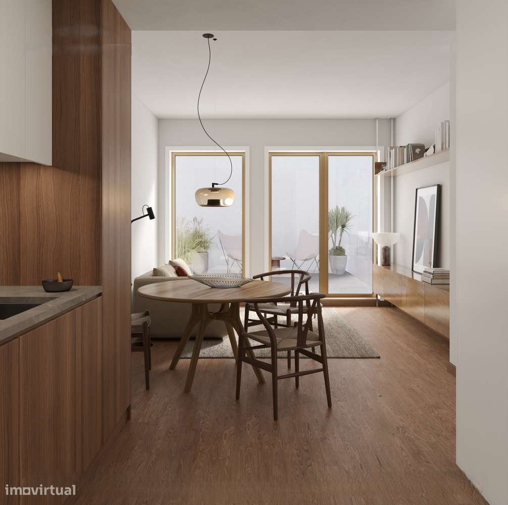 Apartamento T1+1 NOVO no coração do Porto - Grande imagem: 4/15