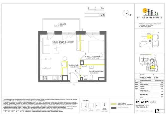 Dobry Poranek | mieszkanie 2-pok. | E.2.8 - Pełny obrazek: 3/16