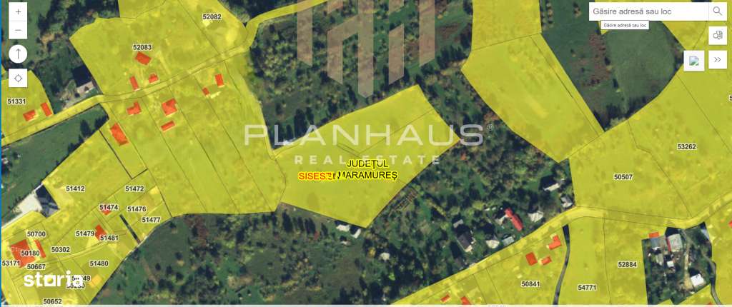 Teren intravilan Sisesti 62 ari,parcelabil - Imagine principală: 2/3