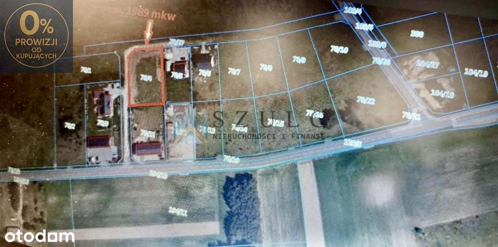 Działka budowlana w Białej Wodzie - Pełny obrazek: 2/3