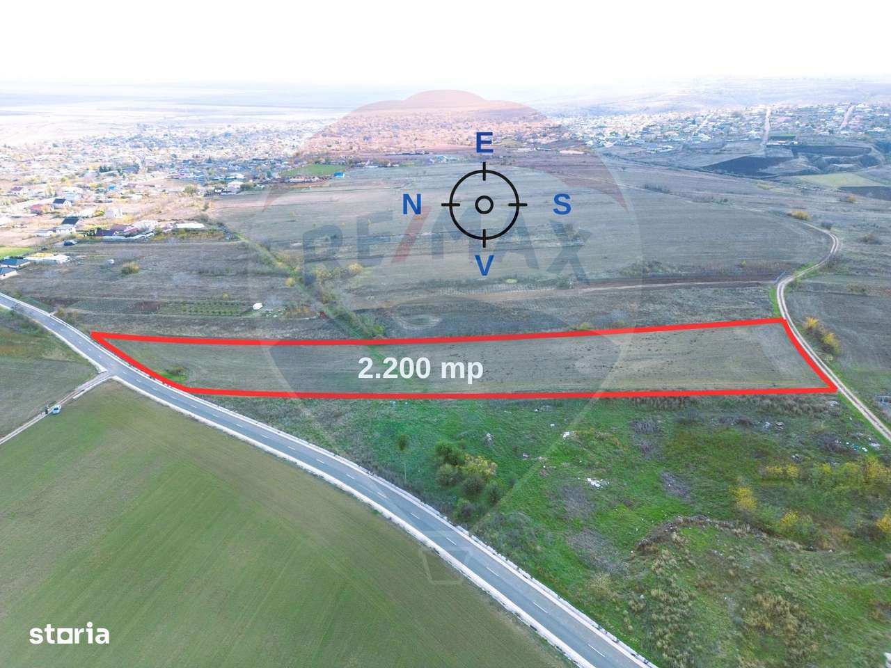 Teren de Vanzare Tulucesti. Potential Logistic, Rezidential 2.200mp - Imagine principală: 4/8