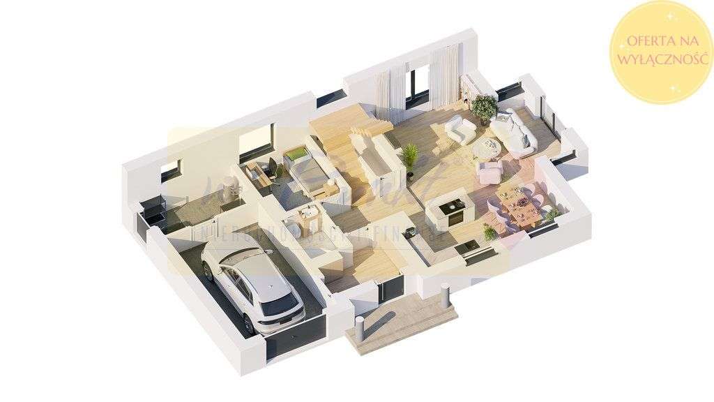 Modrzewie, nowy dom wolnostojący Tylko 6 000/mkw-1