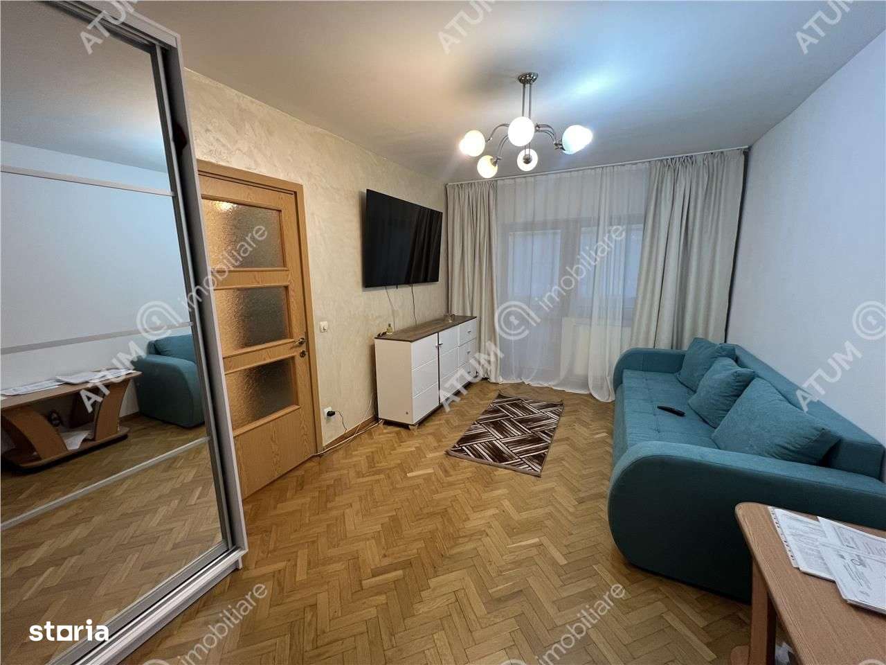 Apartament de 2 camere cu balcon si pivnita zona Vasile Aron din Sibiu-2