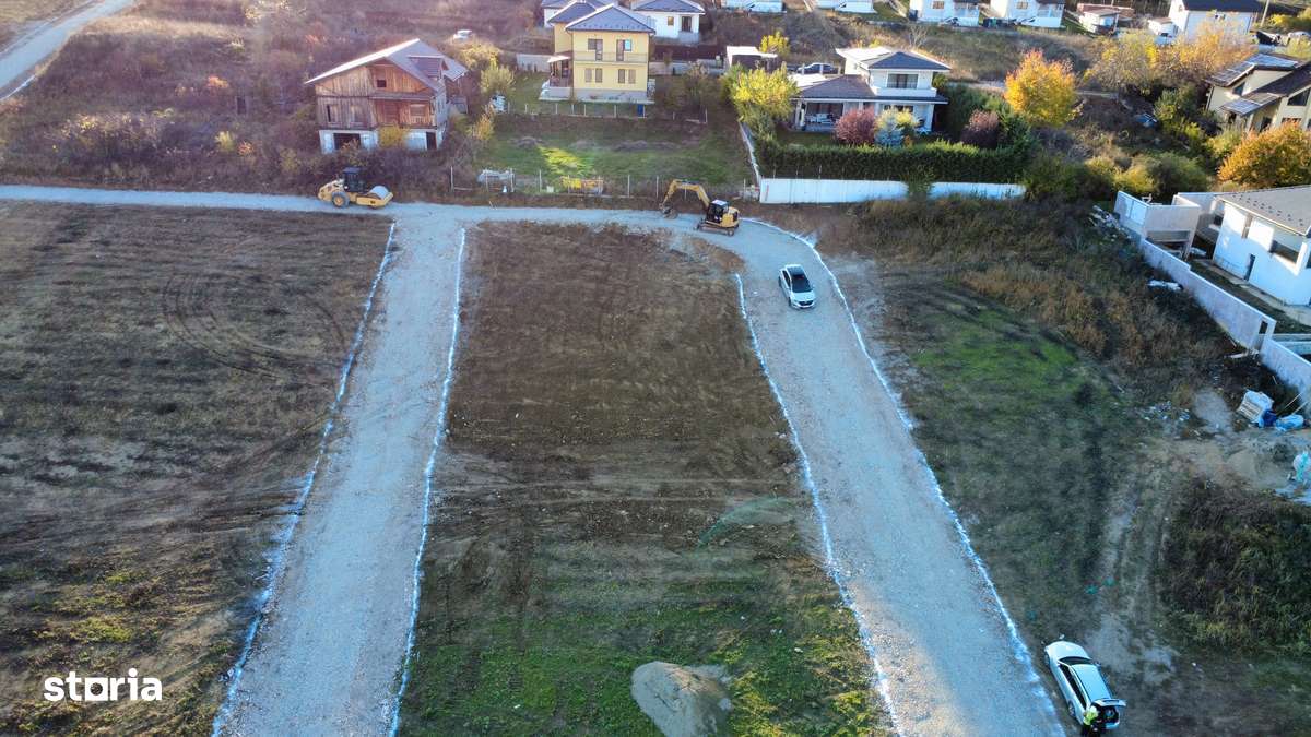 Teren 550m, sat Visan, intre Case, Utilitati-3