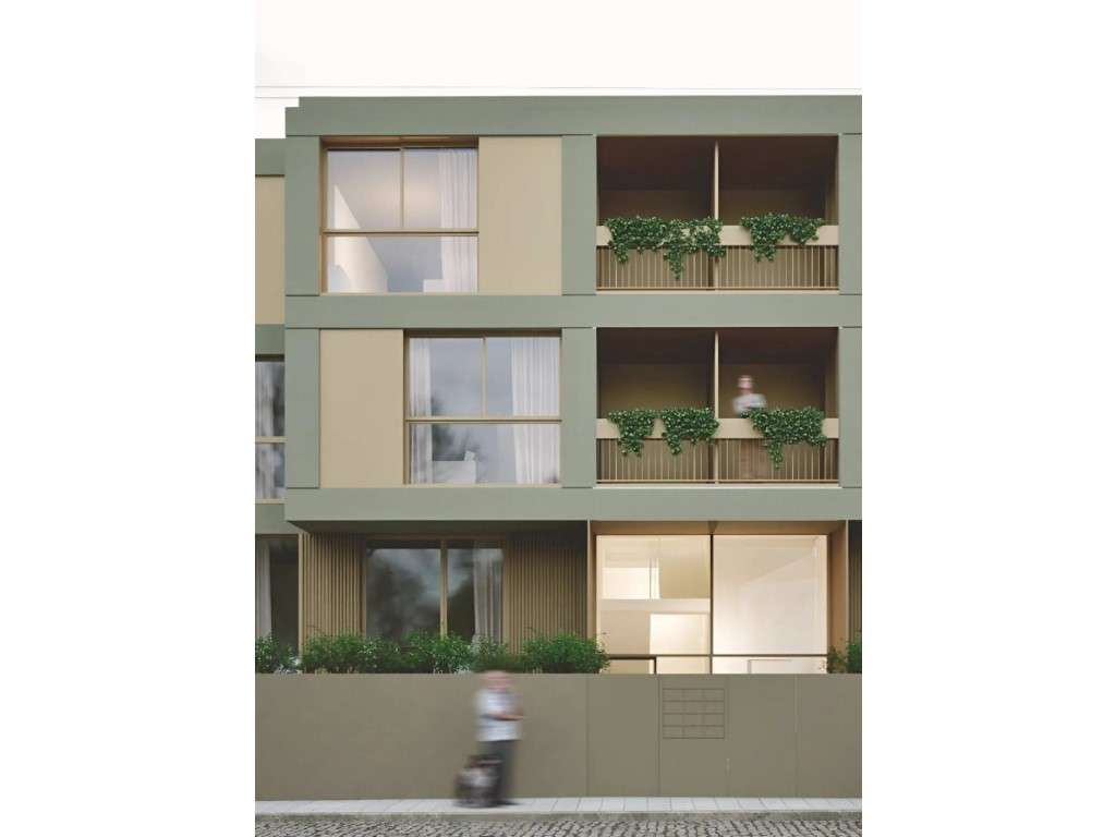 Apartamento T2 com varanda e garagem em Custóias - Grande imagem: 5/7