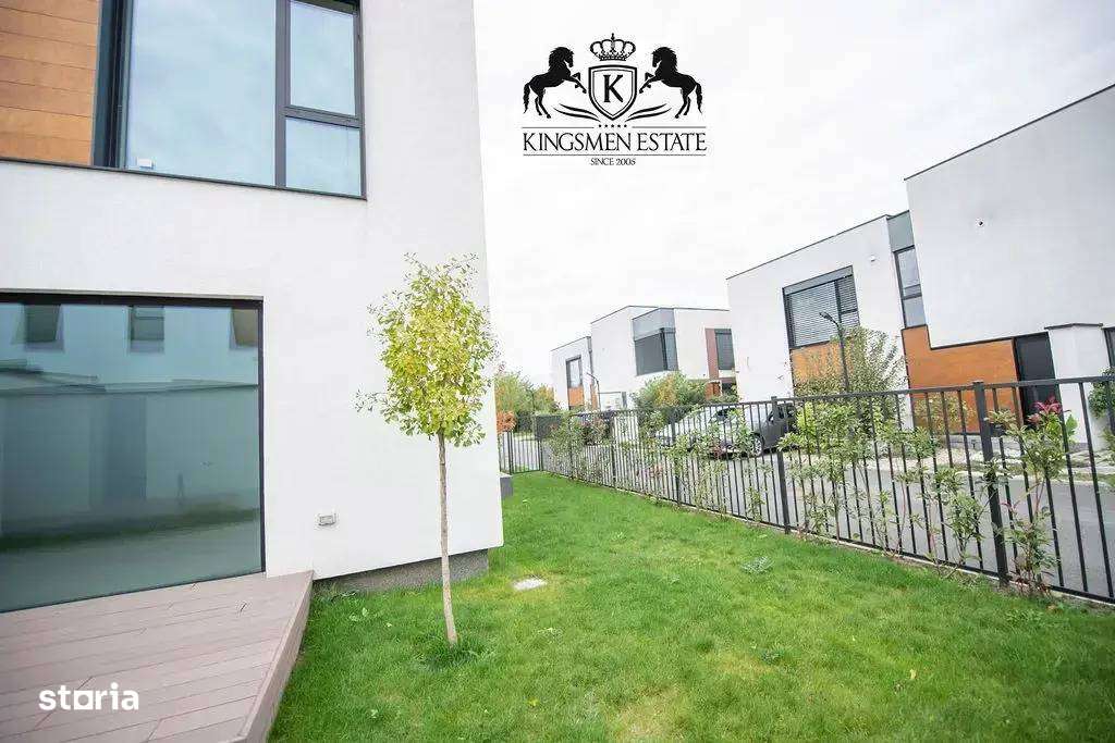 Casă modernă în Otopeni, curte 200 mp, 4 camere, cartier select - Imagine principală: 4/17