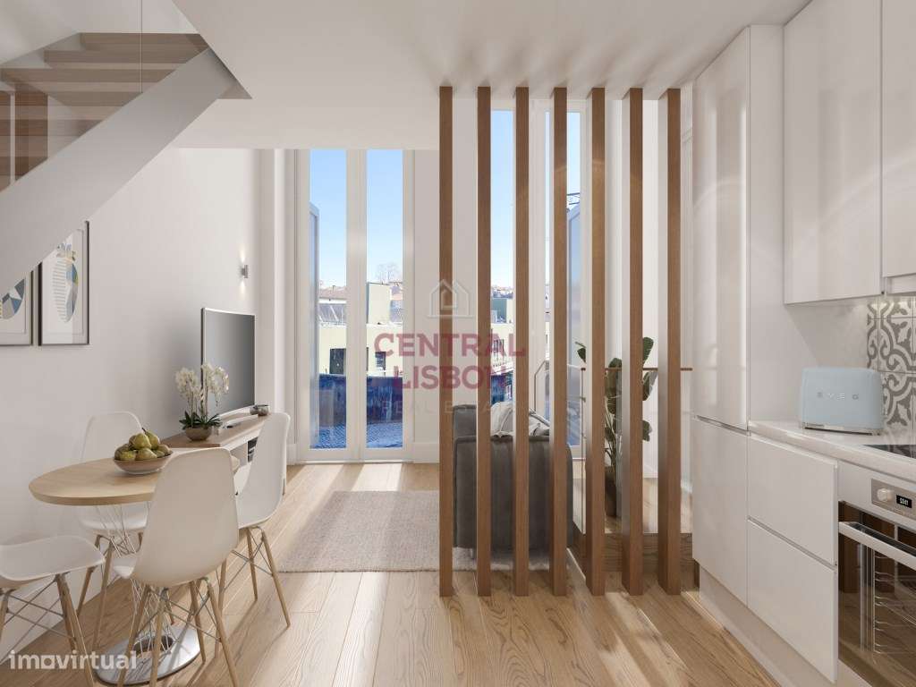 LOFT 205 J - 'FERVENÇA PALACE' - CONDOMÍNIO EM GAIA, VISTA RIO DOUR... - Grande imagem: 2/11