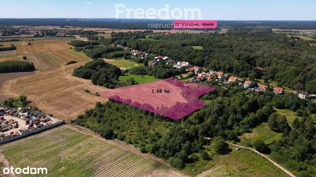 Działka budowlana inwestycyjna Olsztynek - Pełny obrazek: 2/10