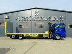 MAN MAN TGS TGX 26.360 E5 laweta uniwersalna 10m + Dźwig HDS HMF 1420 K2 / do przewozu kontenerów / pomoc drogowa / platforma / kran krane dzwig hds żuraw - 10