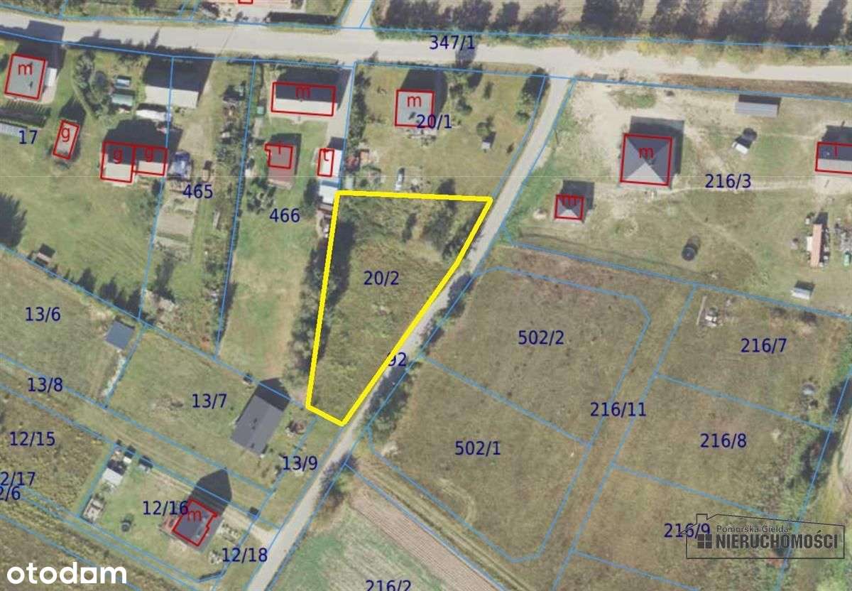 Działka budowlana 1940m2 | media | asfalt | Turowo-15