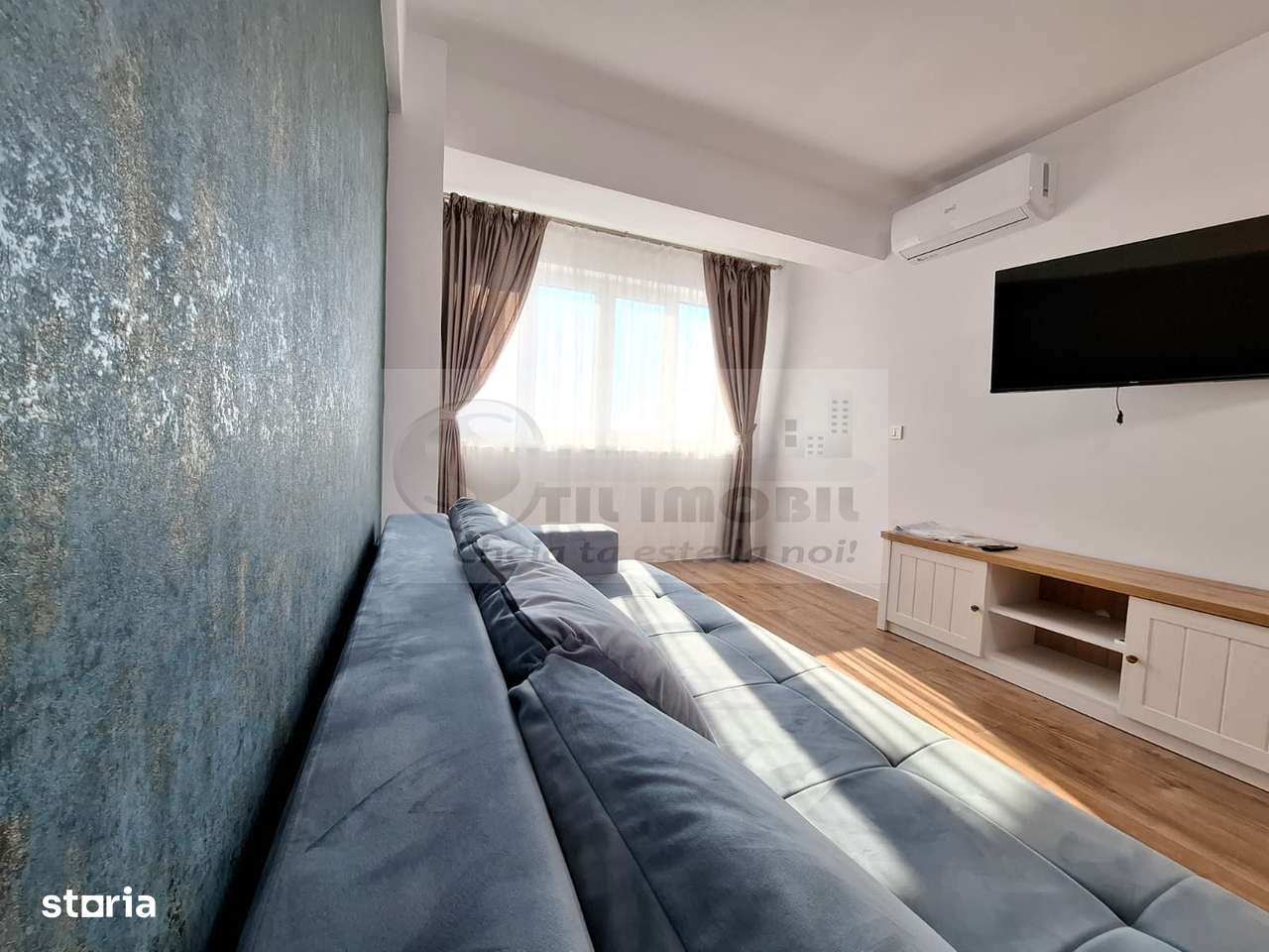 Apartament 2 camere, bloc 2023, 58 mp, mobilat modern, geam baie, CUG - Imagine principală: 4/19