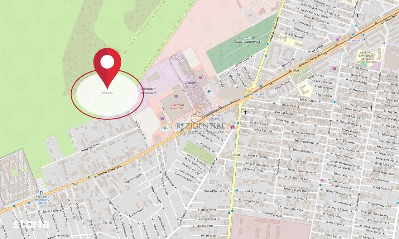 Teren cu autorizatie de constructie, 6226mp, Sos.Alexandriei, Sector 5-11