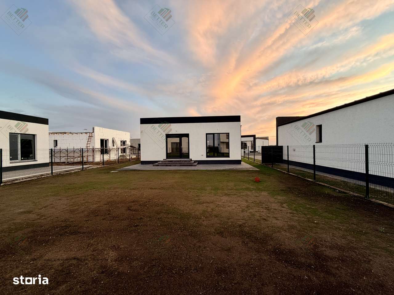 Casă de vânzare nouă în Comuna Berceni – teren 400 mp, drum asfaltat - Imagine principală: 2/13