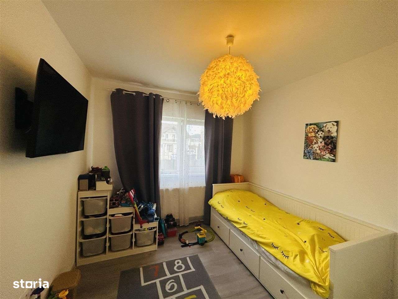 Ap cu gradina proprie de 74 mp, 2 camere, mobilat si utilat, zona buna - Imagine principală: 5/6