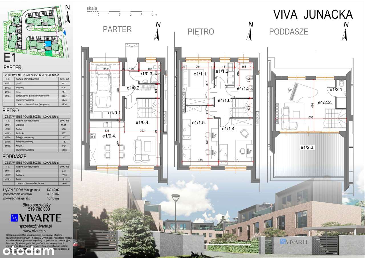5-pokojowy dom 132m2 + ogródek Bez Pośredników - Pełny obrazek: 2/8