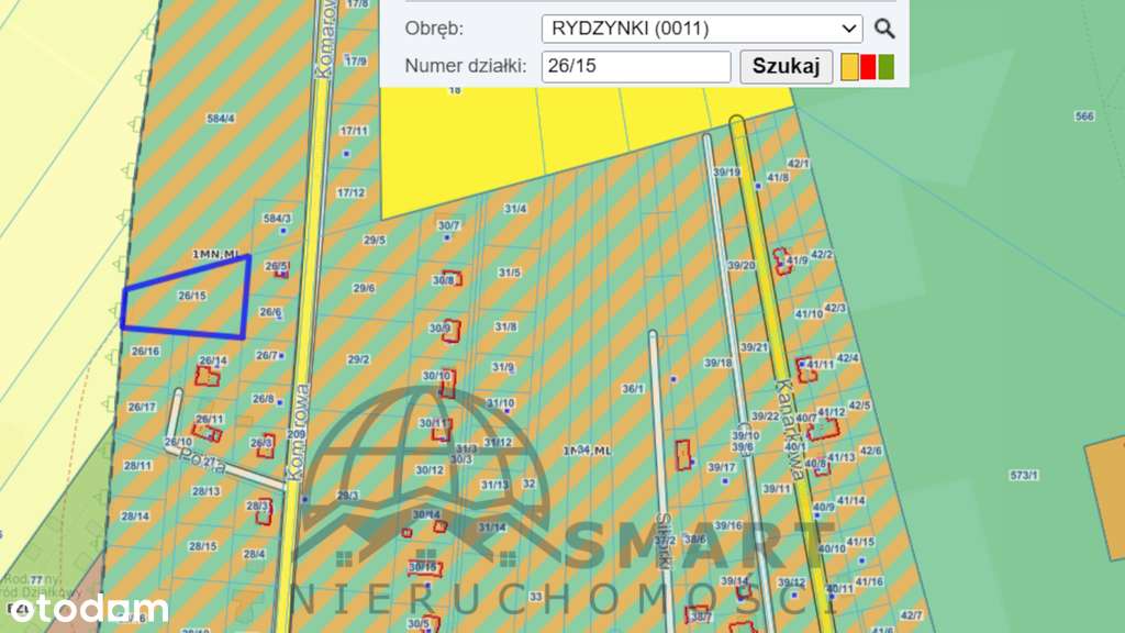 Rydzynki/Zofiówka 2998m2 pod dom bez kompromisów. - Pełny obrazek: 4/12