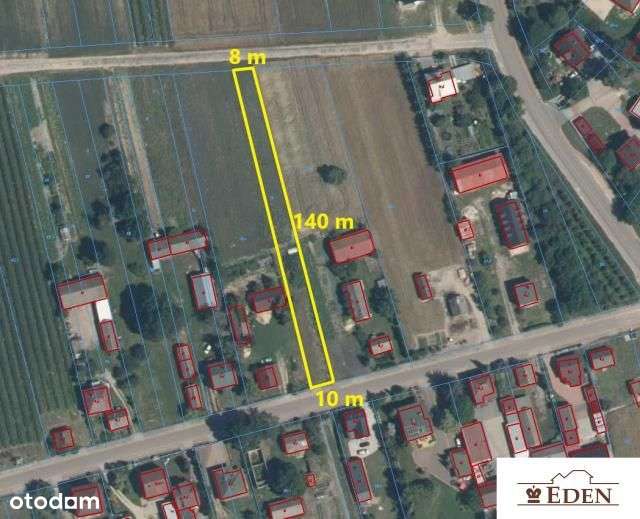Na sprzedaż działka rolno-budowlana w m. Zakrze, tylko 2 km od Łosic. - Pełny obrazek: 4/5