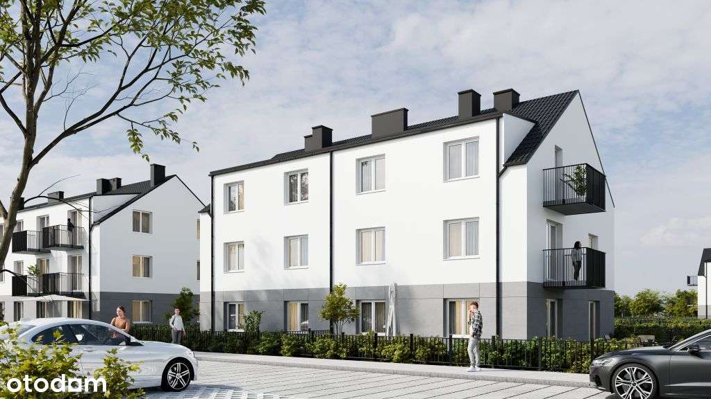 Dwa pokoje z ogrodem i miejscem postojowym - Pełny obrazek: 1/8