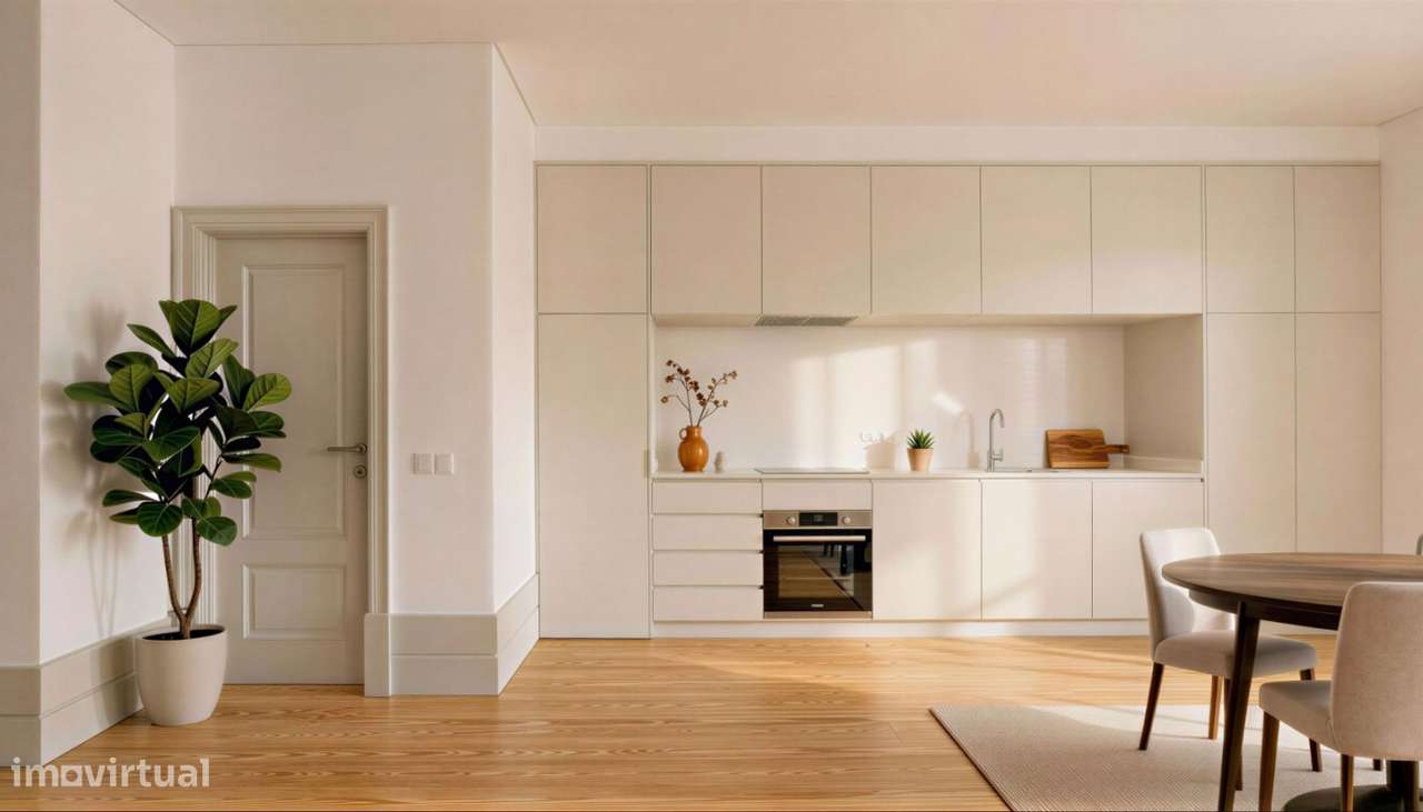 Apartamento T1 com jardim para venda no centro do Porto - Grande imagem: 2/20