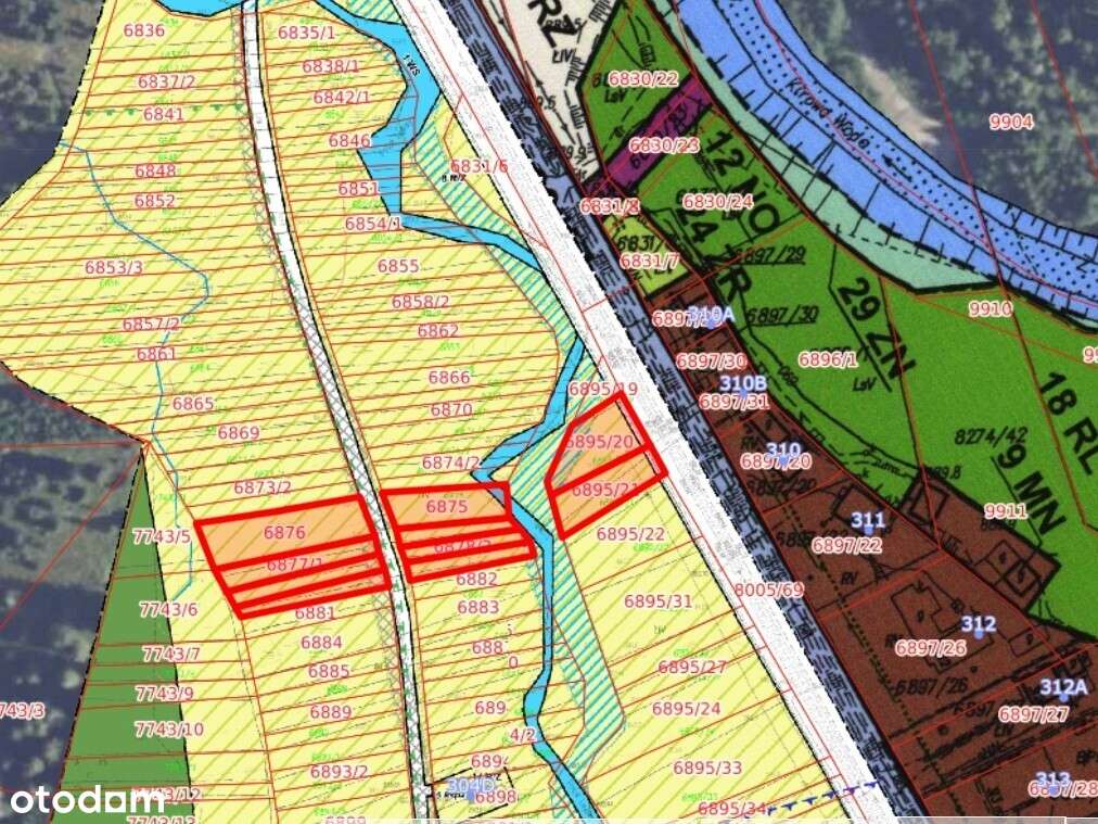 Widokowa działka w Witowie o pow. 715 m2-14