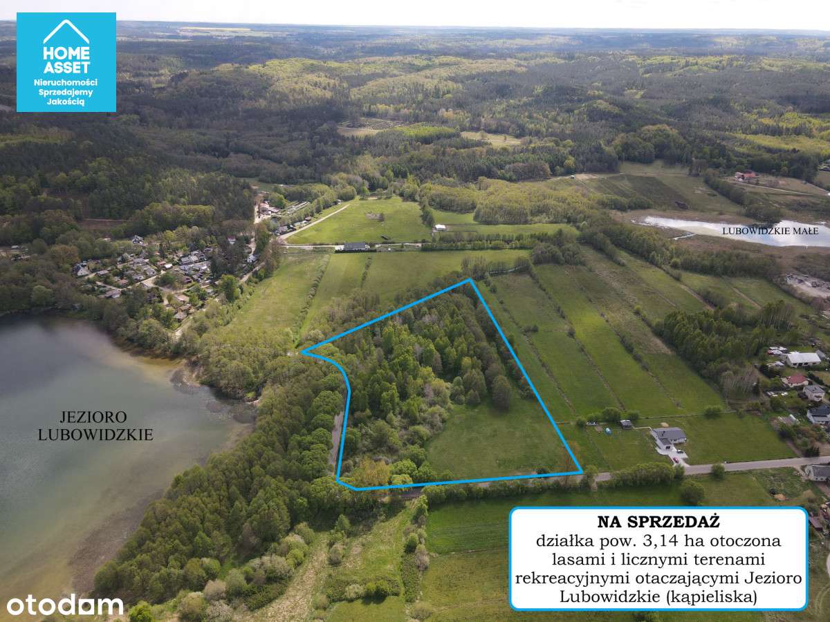 Piękna działka siedliskowa nad jeziorem - Pełny obrazek: 5/19