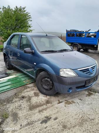 Bara Fata Dacia Logan 2007 Berlina Albastru - 1