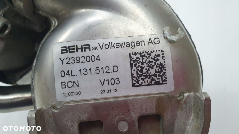 VW AUDI SEAT SKODA 2.0 TDI CHŁODNICA SPALIN EGR - 3