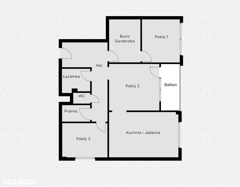 Przestronny Apartament+Balkon gotowy do wejścia-19
