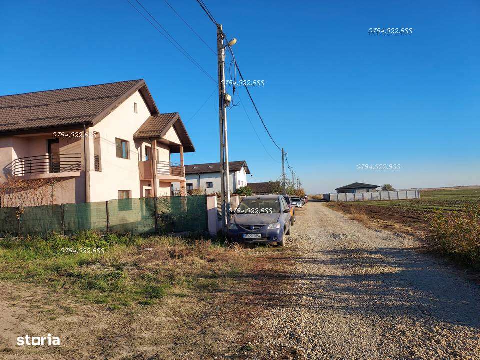 Teren intravilan 383 m² – curent electric, Rate, comuna Berceni IF-9