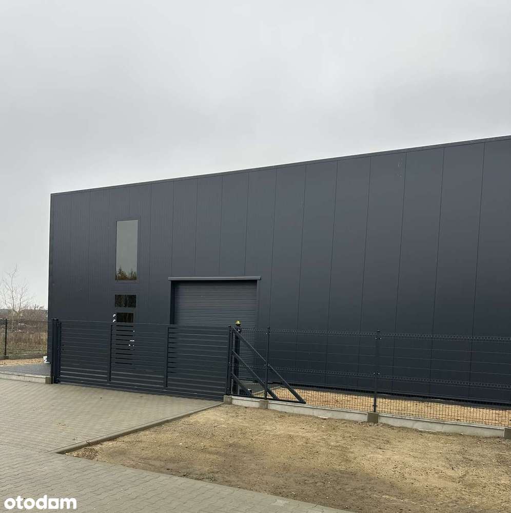 Wynajmę część nowo wybudowanej hali magazynowej -220 m2 - Pełny obrazek: 2/9