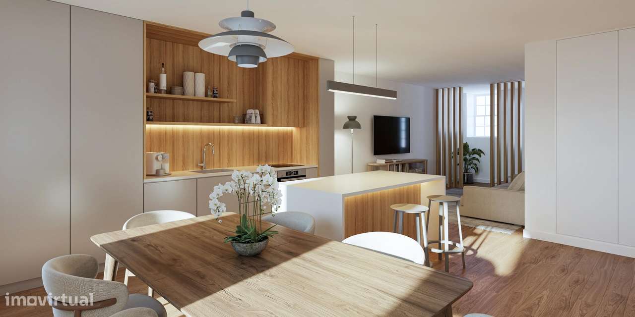 Apartamento T2 c/ Varandas no Empreendimento Caridade 30 | Lisboa - Grande imagem: 4/17