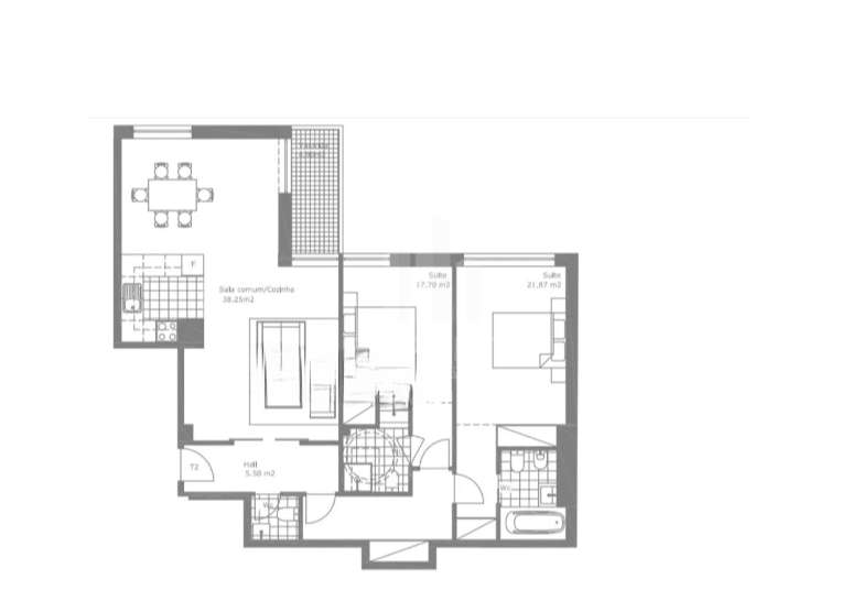 T2 COM GARAGEM E VARANDA   NO PORTO-36