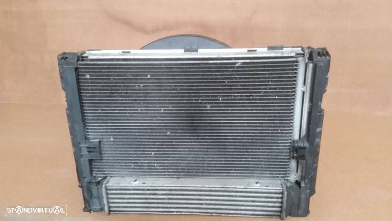 Conjunto de radiadores Vntilador BMW serie 1 E81 E82 E87 - 1