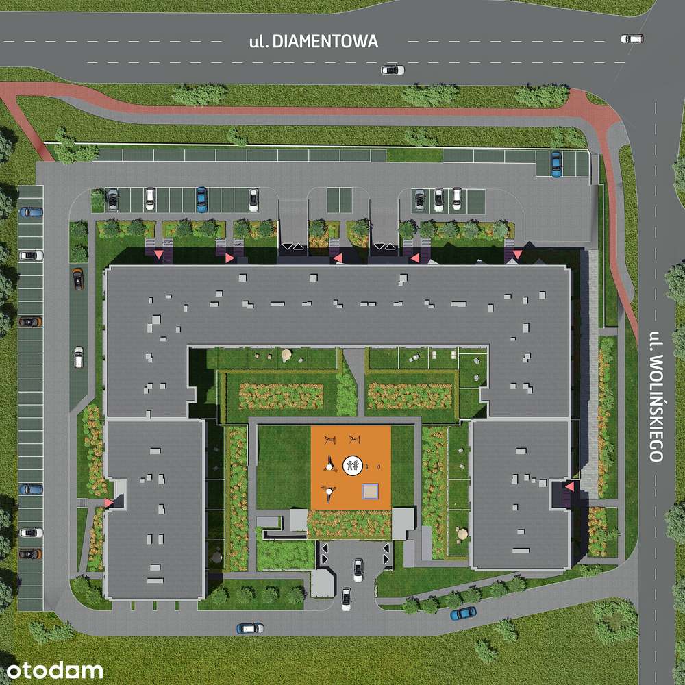 Wrotków 3pokojowe mieszkanie 75,44 m² Diamentowe Tarasy Lublin bez PCC - Pełny obrazek: 4/5