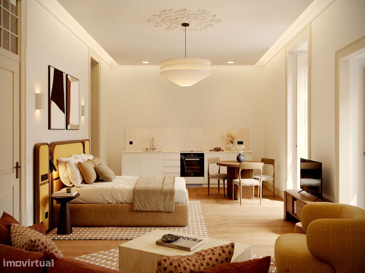 Apartamento T0, Santa Maria Maior - Rendimento-5