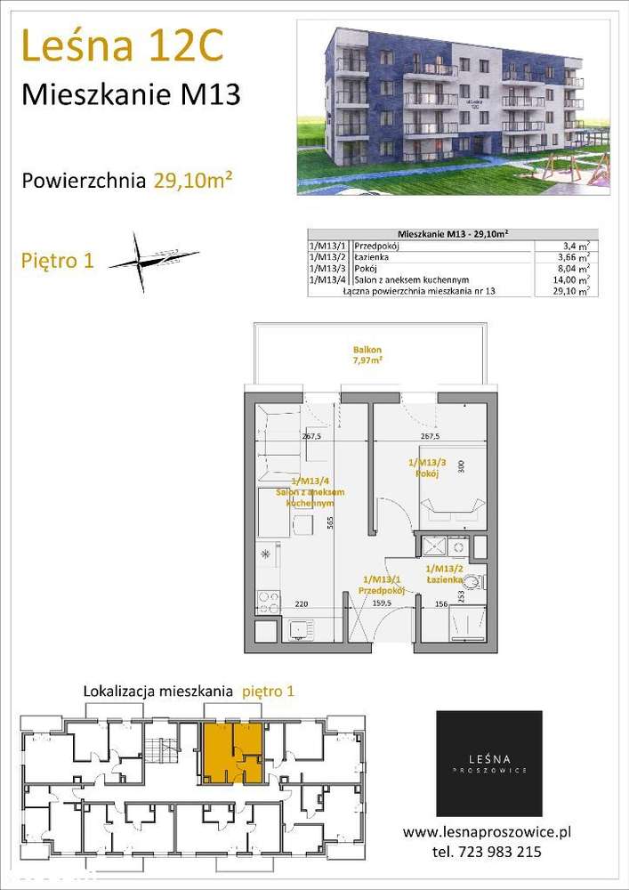 Zamieszkaj w I Kwartał 2026r.  M3_12C 29,10 m2+balkon - Pełny obrazek: 4/12